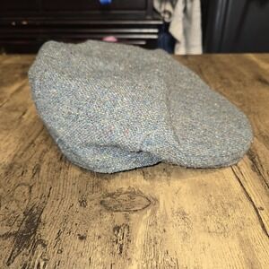 Hat Peaky Blinders Green Gray Tweed Irish Foxford‎ Wool Flat Cap Men's 7 1/8